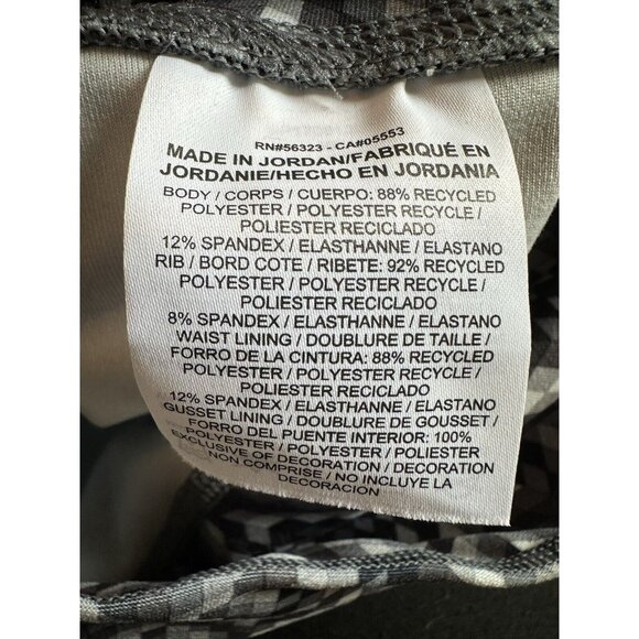 Women's Nike Power Legend Silver Prisms Training Crop Tights‎ XL Running Gym - Picture 7 of 8